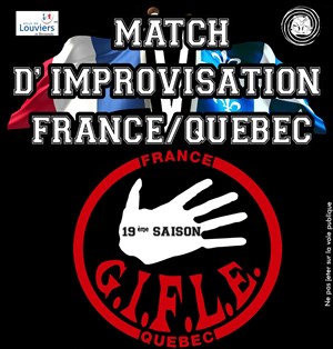 Affiche de Match Improvisation France-Québec