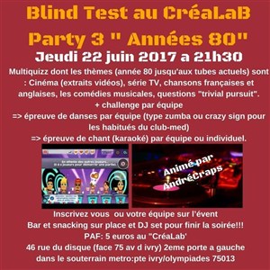Affiche de Blind-test Party 3