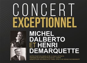 Affiche de Michel Dalberto et Henri Demarquette