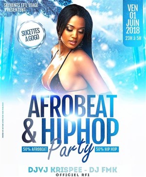 Affiche de Afrobeat & Hip Hop Party