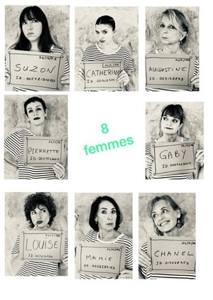 Affiche de Huit femmes