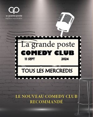 Affiche de La grande poste Comedy Club