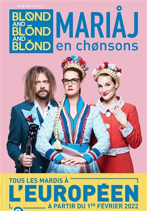 Affiche de Blønd and Blönd and Blónd : Mariaj en chønsons