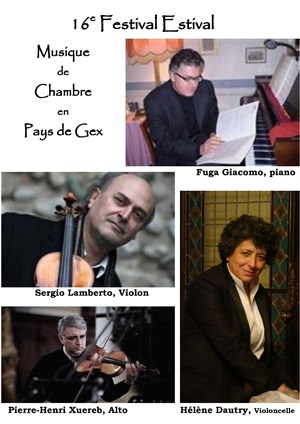 Affiche de Musique de Chambre en l'Eglise du Crozet