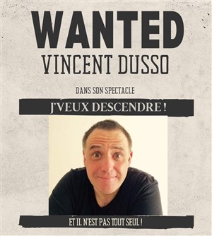 Affiche de Vincent Dusso dans J'veux descendre !