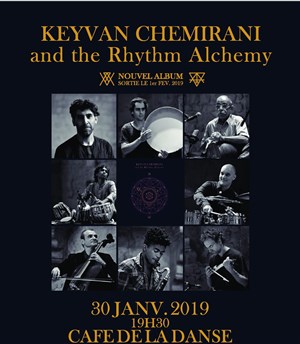 Affiche de Keyvan Chemirani and the Rhythm Alchemy