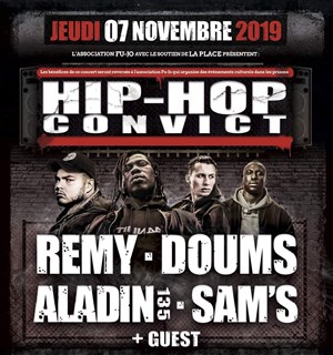 Affiche de Hip-hop Convict Paris