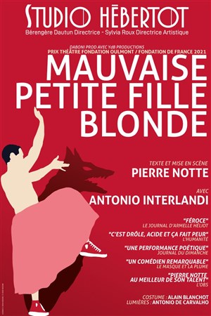 Affiche de Mauvaise petite fille blonde
