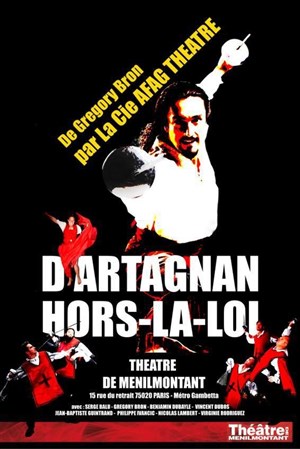Affiche de D'Artagnan, Hors-la-Loi