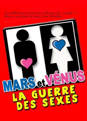 Affiche de Mars et vénus, la guerre des sexes