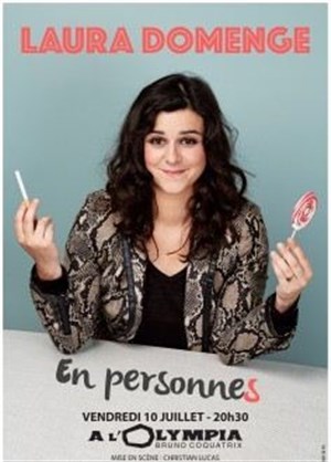 Affiche de Laura Domenge dans Laura Domenge en personnes