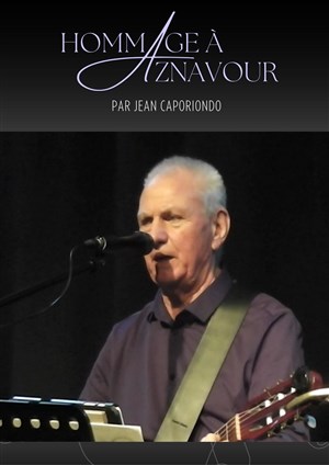 Affiche de Concert hommage à Aznavour