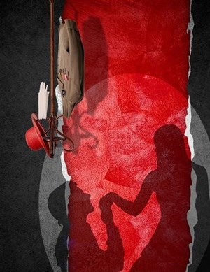 Affiche de Quand l'amour s'en mêle mis en scène | par Claudine Charnay