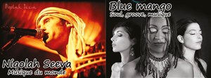 Affiche de Niqolah Seeva + Bluemango