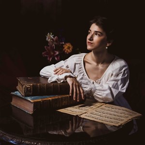 Affiche de Bach / Chopin par Bella Schutz