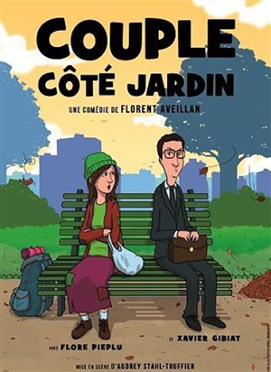 Affiche de Couple côté jardin