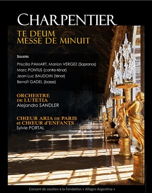 Affiche de Concert de Noël: Orchestre de Lutetia et Choeur Aria de Paris