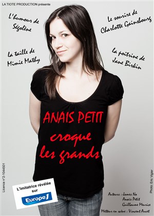 Affiche de Anaïs Petit dans Anaïs Petit croque les Grands