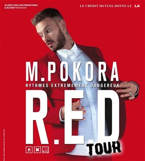 Affiche de M. Pokora | R.E.D Tour 2015