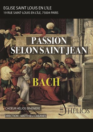 Affiche de La Passion Selon Saint Jean de Bach
