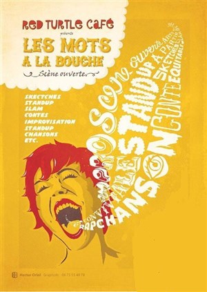 Affiche de Scène ouverte : Les Mots à la Bouche