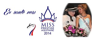 Affiche de Election Miss Prestige Aquitaine 2014