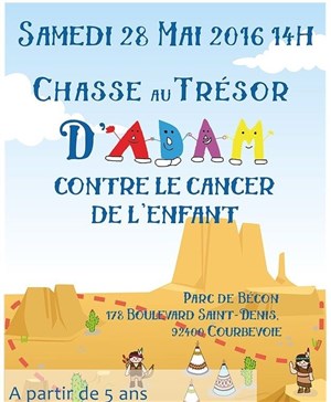 Affiche de Chasse au trésor d'Adam
