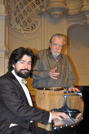 Affiche de Récital Liszt | avec Michael Lonsdale et Nicolas Celoro