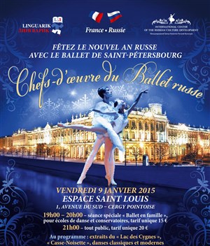 Affiche de Chefs d'oeuvre du Ballet russe