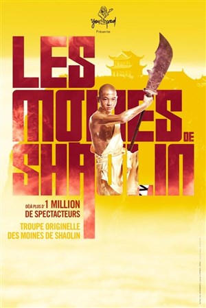 Affiche de Les moines du Shaolin | Cap d'Agde