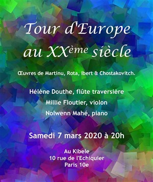 Affiche de Tour d'Europe au XXème siècle !