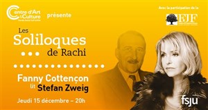 Affiche de Fanny Cottençon lit Stefan Zweig