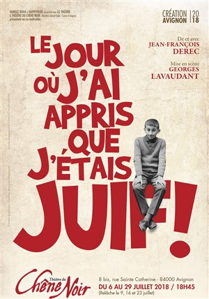 Affiche de Le jour où j'ai appris que j'étais juif !