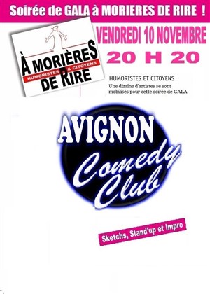 Affiche de A Morière De Rire : Soirée de gala avec L'Avignon Comedy Club