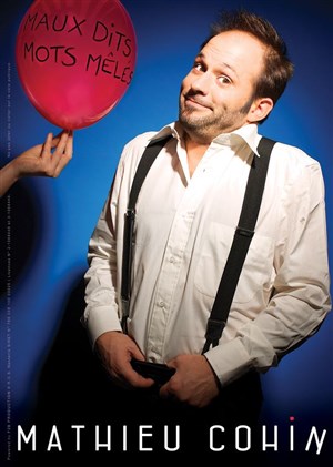 Affiche de Mathieu Cohin dans Maux dits mots mêlés