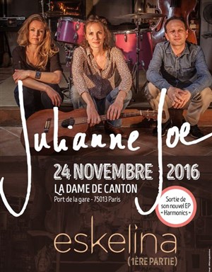 Affiche de Julianne Joe + 1ère partie: Eskelina