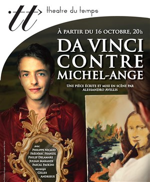 Affiche de Da Vinci contre Michel-Ange