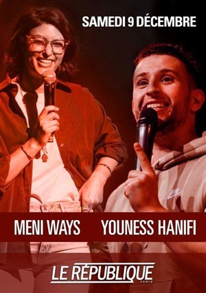 Affiche de Meni Ways et Youness Hanifi