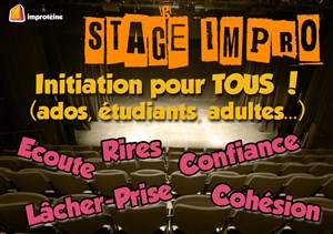 Affiche de Stage d'initiation à l'improvisation pour tous 2 jours