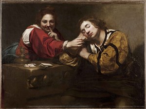 Affiche de Visite guidée : Les Bas-fonds du Baroque : exposition temporaire | par Mathou Loetitia