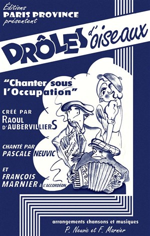 Affiche de Chanter sous l'Occupation