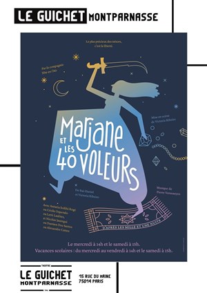 Affiche de Marjane et les quarante voleurs