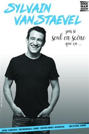 Affiche de Sylvain Vanstaevel dans Pas si seul en scène que ça !