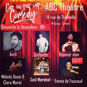 Affiche de Cap ou pas cap comedy