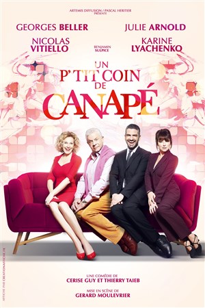 Affiche de Un p'tit coin de canapé | avec Georges Beller et Julie Arnold