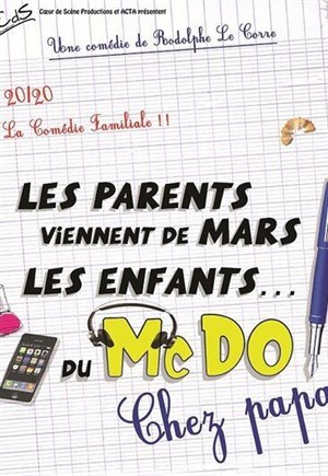 Affiche de Les parents viennent de mars et les enfants du McDo