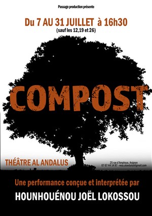 Affiche de Hounhouénou Joël Lokossou dans Compost