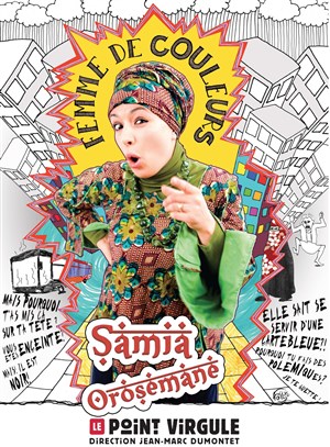 Affiche de Samia Orosemane dans Femme de couleurs