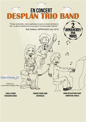 Affiche de Le Desplan Trio Band
