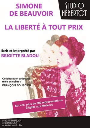 Affiche de Simone de Beauvoir, la liberté à tout prix